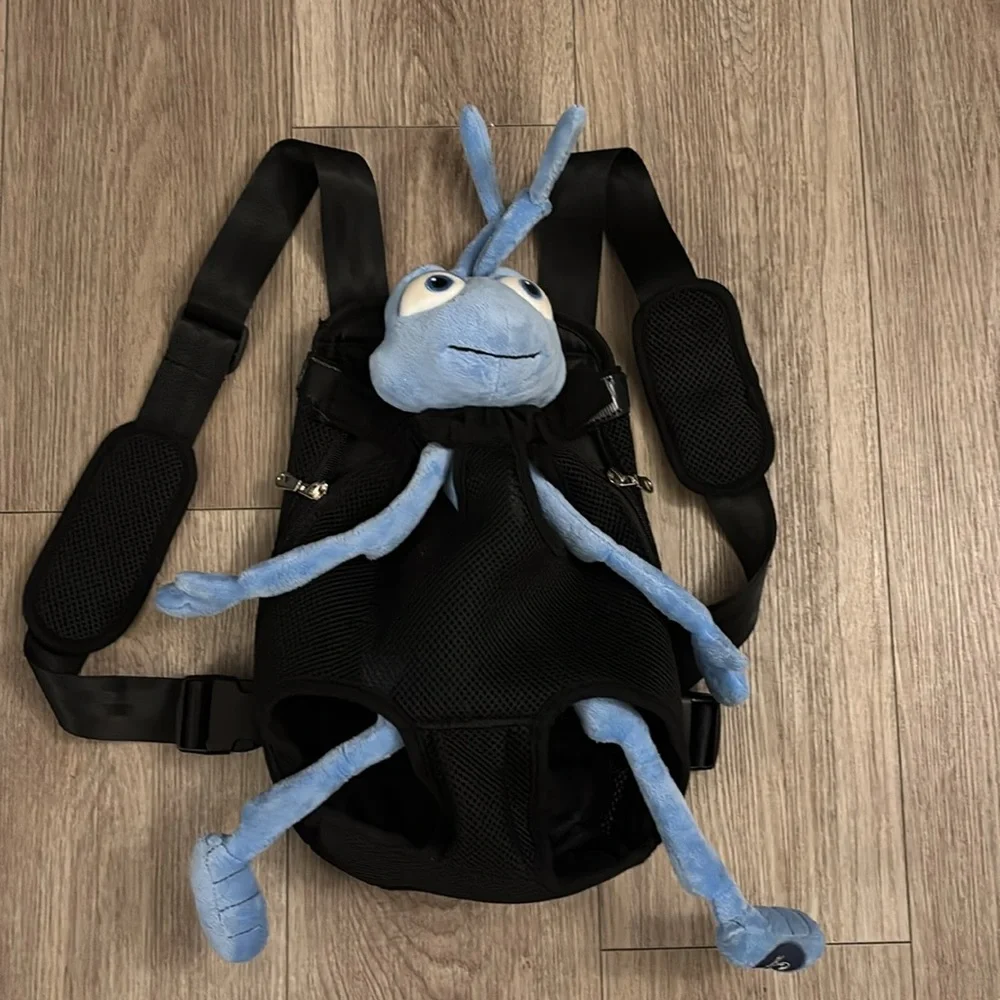 Pawaboo Black Pet Carrier Backpack szM